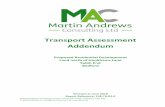 Transport Assessment Addendum