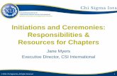 Initiations and Ceremonies: Responsibilities & Resources ...
