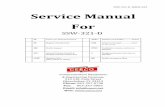 SSW-321-D -ISSUE 4.01 SSW-321-D -ISSUE 4.01 Service Manual For