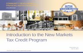 Introduction to the New Markets Tax Credit Program