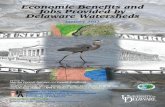 Economic Benefits and Jobs Provided by Delaware Watersheds