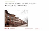 Sunset Park 50th Street HD Designation Report