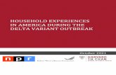 HOUSEHOLD EXPERIENCES IN AMERICA DURING THE DELTA …