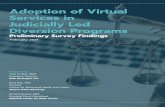 Adoption of Virtual Services in Judicially Led Diversion ...
