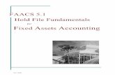 for Fixed Assets Accounting - Office of the Controller