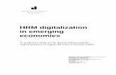 HRM digitalization in emerging economies