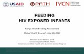 FEEDING HIV-EXPOSED INFANTS