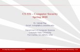 CS 556 – Computer Security Spring 2018