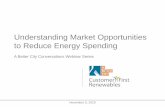 Understanding Market Opportunities to Reduce Energy Spending
