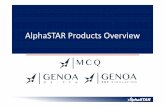 AlphaSTAR Products Overview