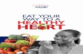EAT YOUR WAY TO A HEALTHY HEART