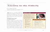 Focus on: Anemia in the Elderly