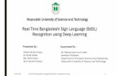 Real-Time Bangladeshi Sign Language (BdSL) Recognition ...