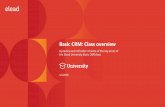 Basic CRM: Class overview