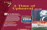 A Time of Upheaval - MR. GRAY'S HISTORY CLASSES