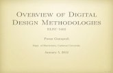 Overview of Digital Design Methodologies - ELEC 5402