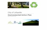 ity of Lafayette Environmental Action Plan