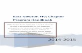 East Newton FFA Chapter Program Handbook