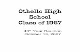 Othello High School Class of 1967 - Russell Y Anderson