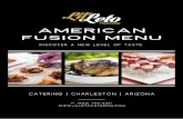 fusion menu american