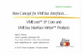 New Concept for VMEbus Interfaces….