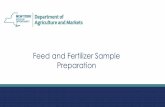 Feed and Fertilizer Sample Preparation