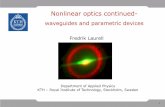 Nonlinear optics continued- - KTH