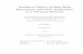 Nonlinear Optics of Split-Ring Resonators and their ...