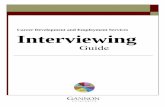 Career Development and Employment Services Interviewing
