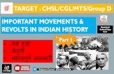TARGET : CHSL/CGL/MTS/Group D IMPORTANT MOVEMENTS ...