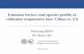 Emission factors and species profile of vehicular ...