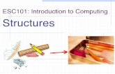 ESC101: Introduction to Computing Structures