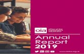 OIA Annual Report 2019