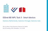 ESSnet BD WPL Task 3 - Smart devices - Europa