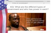 EQ: What are the different types of government and who has ...