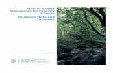 Natura Impact Statements for Forestry Projects Guidance ...