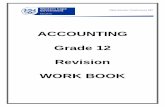 ACCOUNTING Grade 12 Revision WORK BOOK