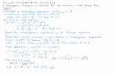 A convergence sequence Proof a converging (a%eiNc