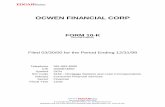 OCWEN FINANCIAL CORP - Annual reports