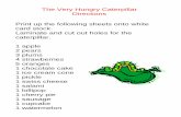 The Very Hungry Caterpillar Directions - 123 Learn Curriculum