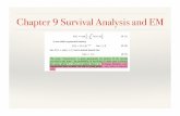 Chapter 9 Survival Analysis and EM