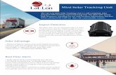 Mini Solar Tracking Unit - Lat-Lon