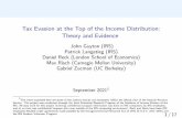 Tax Evasion at the Top of the Income Distribution: Theory ...