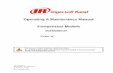 Operating & Maintenance Manual Compressor Models