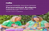 NDIS - Personalised Budgets - Proposal for a new NDIS ...