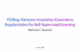 VICReg: Variance-Invariance-Covariance Regularization for ...