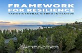 Framework for Resilience - Tahoe-Central Sierra Initiative