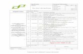 Specification Document Information Number ENG SPE 001