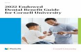 2021 Endowed Dental Benefit Guide for Cornell University