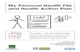 My Personal Health File and Health Action Plan